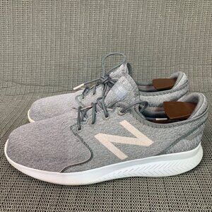 New Balance Womens Size 9.5 Gray FuelCore Running Shoes Lace Up Low Top